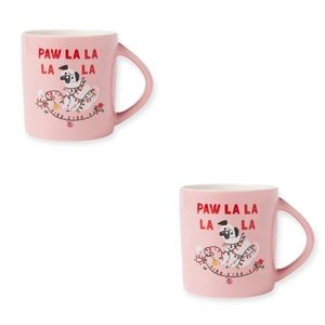 Wondershop Christmas Paw La La La La 16 oz. Stoneware Holiday Mug Set